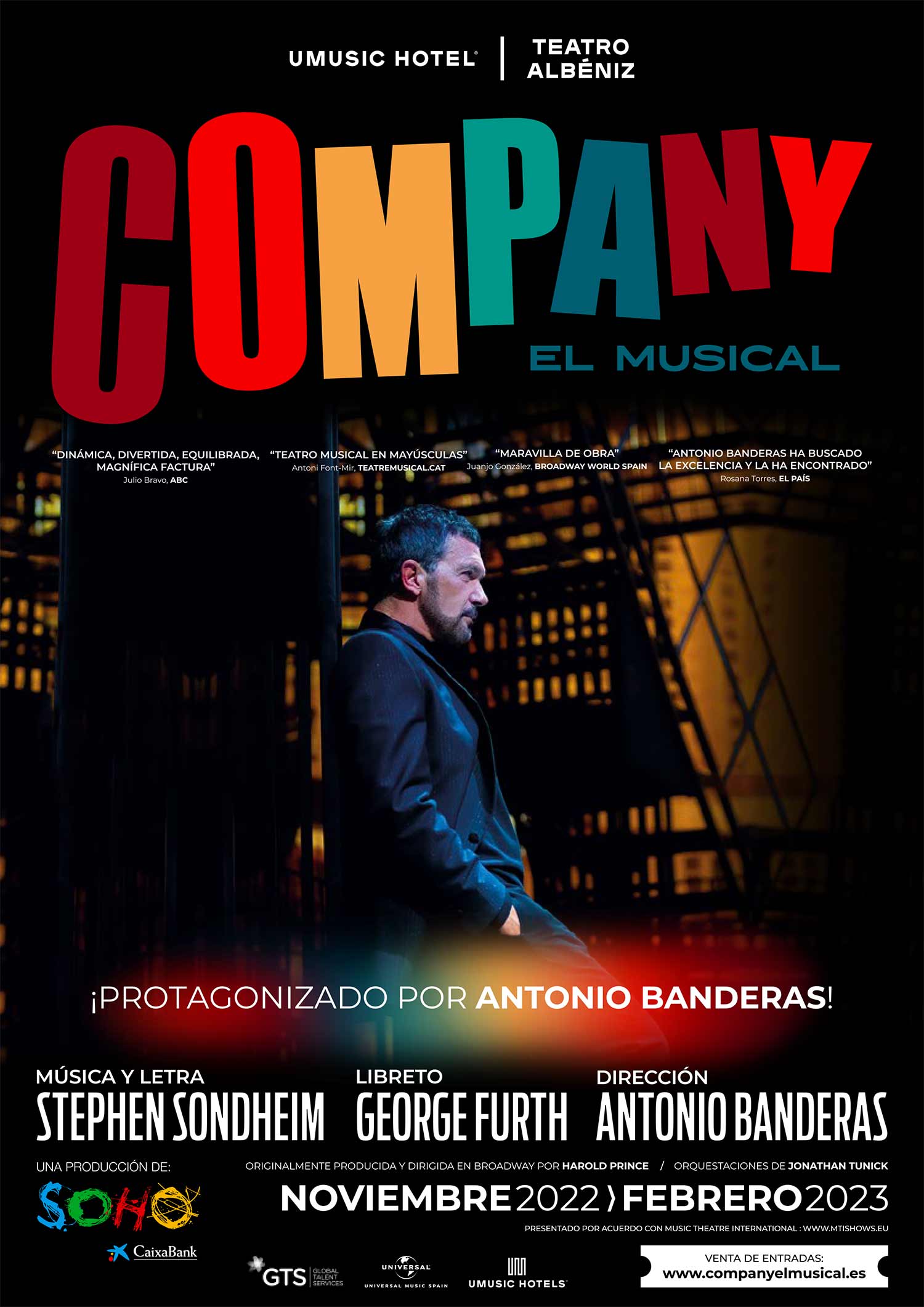 Company. Operador y Jefe de sonido